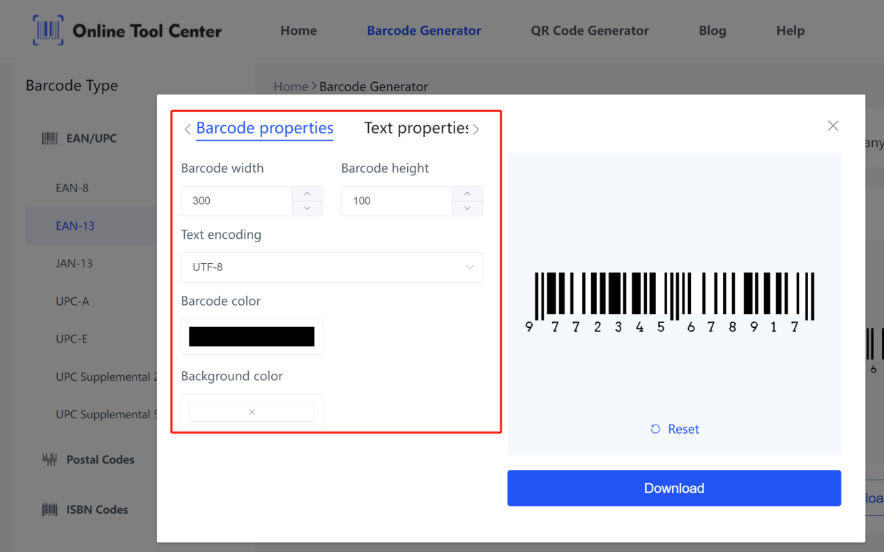 Configuración del Código de barras del periódico. PNG