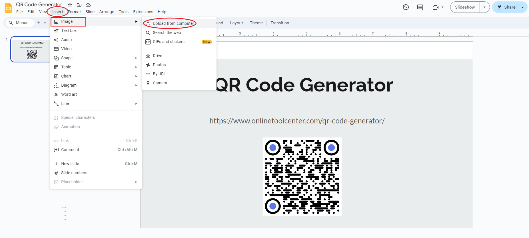 Insertar Código QR en powerpoint.png