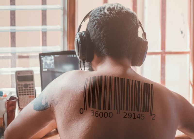 Tatuaje con código de barras. jpg
