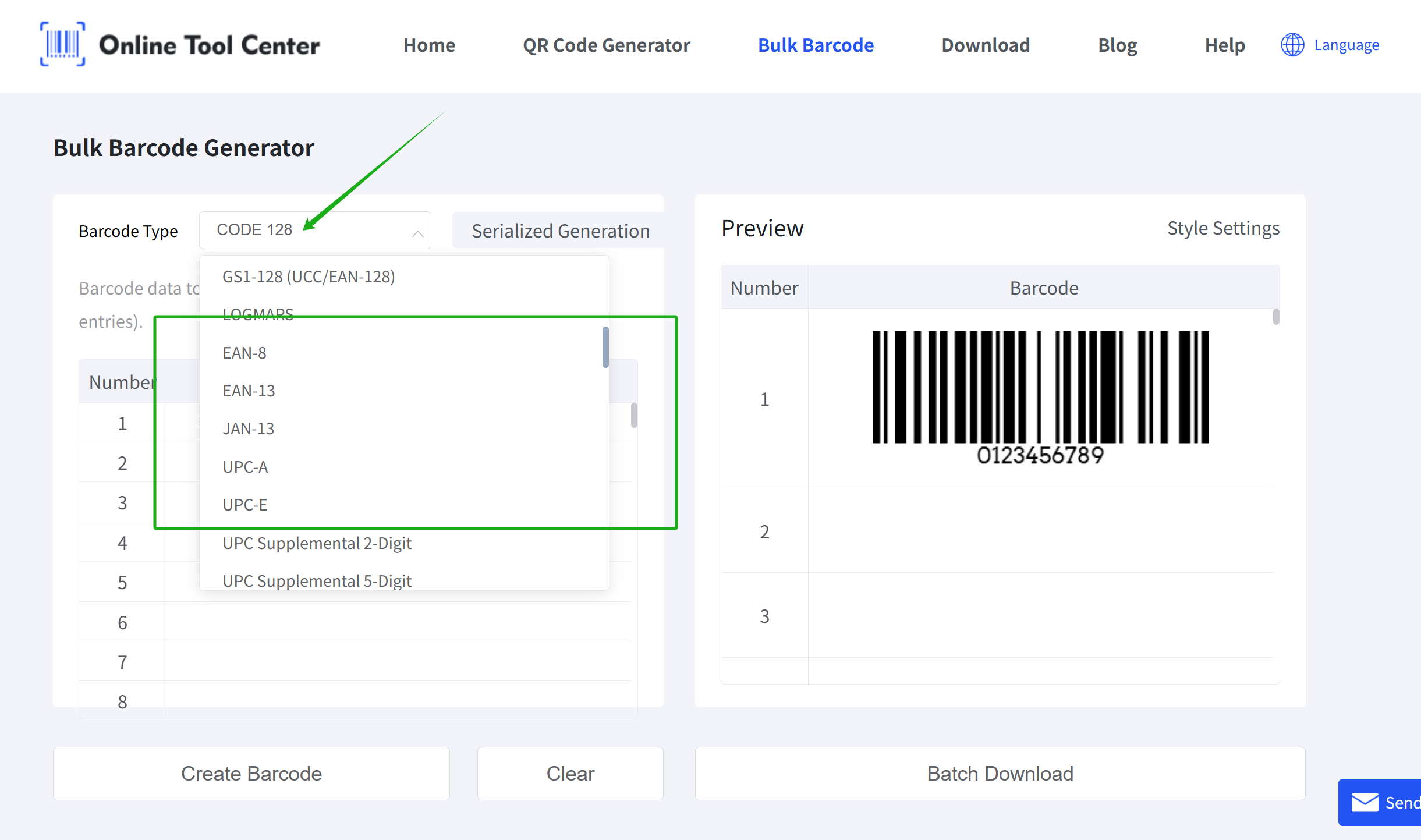 choose right barcode format elegir el formato correcto del código de barras