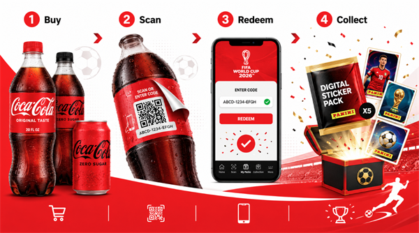 escanear y canjear Coca Cola FIFA 2026 C&oacute;digo