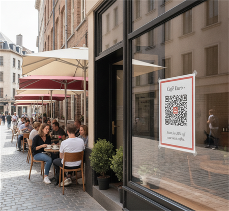 oster con c&oacute;digo QR