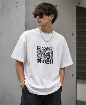 C&oacute;digo qr en camiseta
