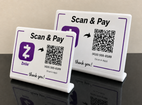 zelle c&oacute;digo qr pago