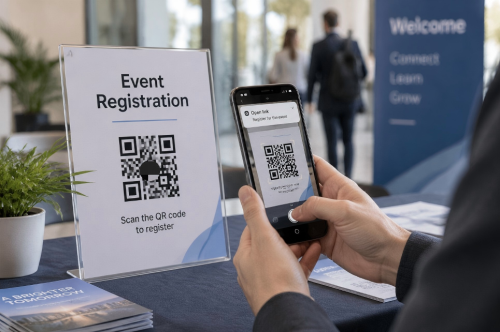 C&oacute;digo QR para Registro